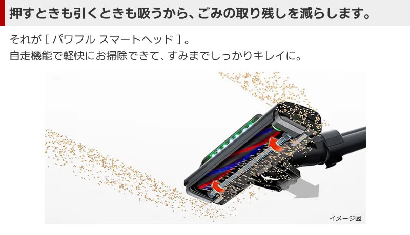 日立スティッククリーナーPV-BH900SL機能04